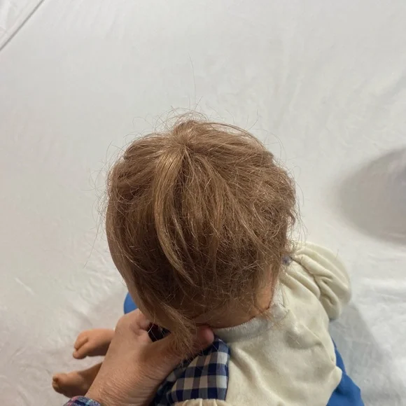 Lee Middleton Dolls Signed Vintage 1994 Blue White Hat Accessories - Picture 8 of 15